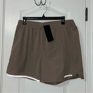 Brown Alphalete Shorts